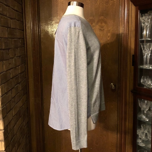 Shirt Back Sweater - Picture 3 of 8